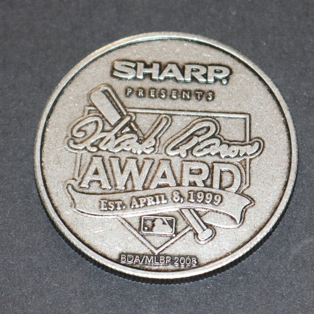 2008 World Series Hank Aaron Coin